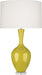 Robert Abbey - CI980 - One Light Table Lamp - Audrey - Citron Glazed Ceramic