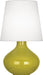 Robert Abbey - CI993 - One Light Table Lamp - June - Citron Glazed Ceramic