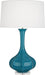 Robert Abbey - PC996 - One Light Table Lamp - Pike - Peacock Glazed Ceramic w/ Lucite Base