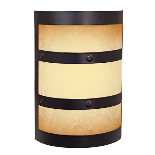 Craftmade - ICH1415-OBG - Half Cylinder Lighted Chime - Illuminated Door Chime System - Oiled Bronze Gilded