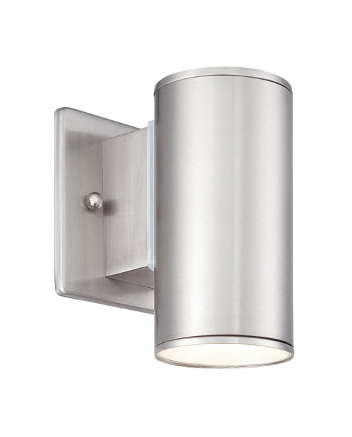 Designers Fountain - LED33001-SP - LED Wall Lantern - Barrow - Satin Platinum