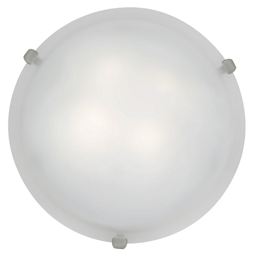 Access - 23020GU-BS/WH - Two Light Flush Mount - Mona - Brushed Steel
