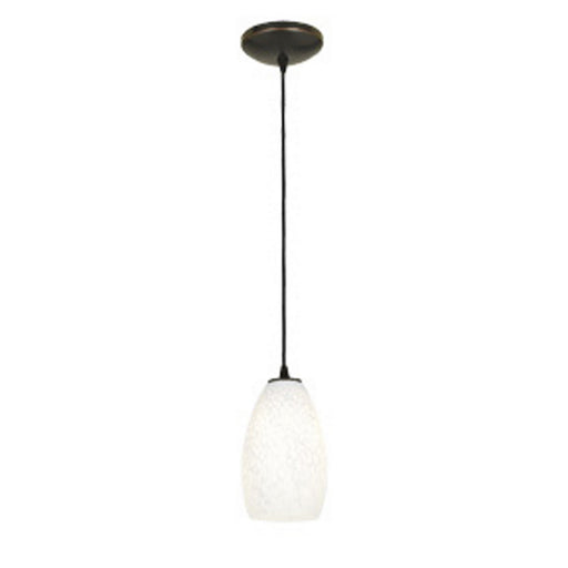 Access - 28012-1C-ORB/WHST - One Light Pendant - Champagne - Oil Rubbed Bronze