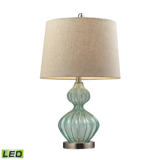 Elk Home - D141-LED - LED Table Lamp - Smoked Glass - Light Green Smoke
