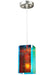 Meyda Tiffany - 122417 - One Light Mini Pendant - Metro Fusion - Custom