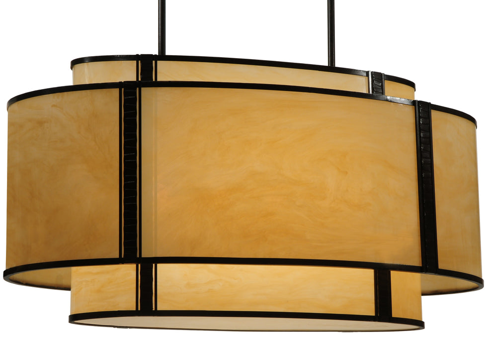 Meyda Tiffany - 122469 - Four Light Pendant - Palisade - Custom