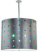 Meyda Tiffany - 122836 - Nine Light Pendant - Jelled - Brushed Nickel