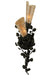 Meyda Tiffany - 123228 - Two Light Wall Sconce - Vinca Vine - Custom,Wrought Iron