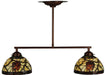 Meyda Tiffany - 123357 - Two Light Island Pendant - Pinecone Dome - Custom