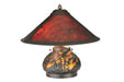 Meyda Tiffany - 118681 - Three Light Table Lamp - Sutter - Mahogany Bronze