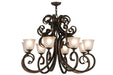 Meyda Tiffany - 120273 - Eight Light Chandelier - Belvedere - Custom