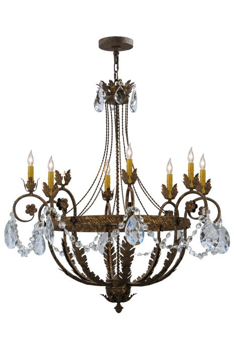 Meyda Tiffany - 120414 - Eight Light Chandelier - Antonia - Custom