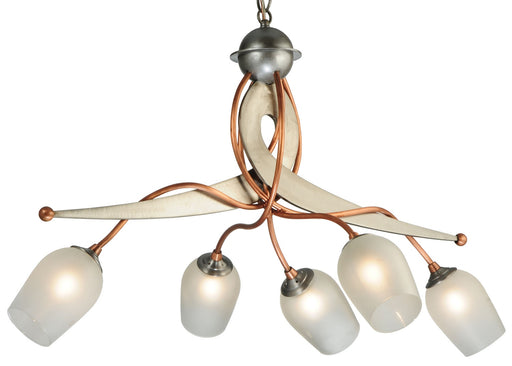 Meyda Tiffany - 121693 - Five Light Chandelier - Ballerina - Steel,Copper