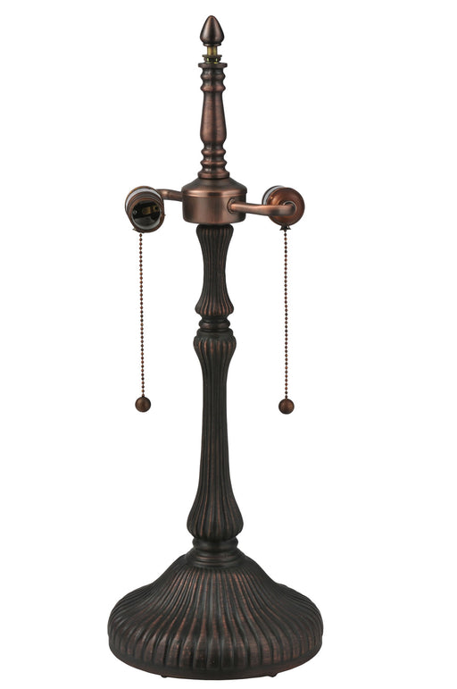 Meyda Tiffany - 12223 - Two Light Table Base Hardware - Ribbed - Custom
