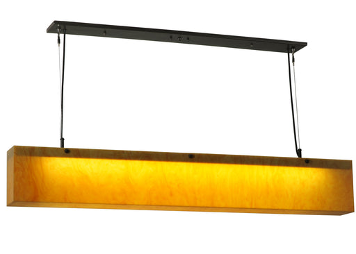 Meyda Tiffany - 124048 - One Light Pendant - Quadrato - Timeless Bronze,Custom