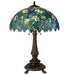 Meyda Tiffany - 124815 - Two Light Table Lamp - Nightfall Wisteria - Timeless Bronze