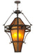 Meyda Tiffany - 125210 - Three Light Pendant - Lone Pine - Mahogany Bronze