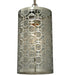 Meyda Tiffany - 126758 - One Light Mini Pendant - Deco - Stainless Steel