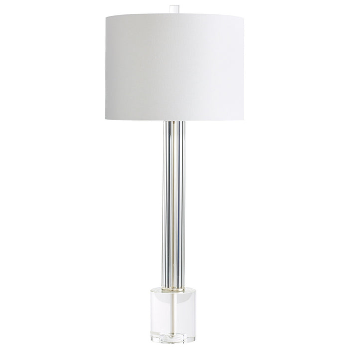 Cyan - 06603 - One Light Table Lamp - Quantom - Clear