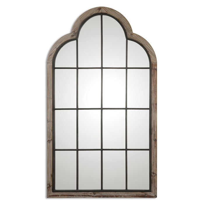 Uttermost - 09524 - Mirror - Gavorrano - Burnished Reclaimed Pine w/Gray