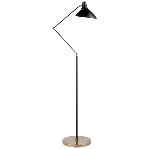 Visual Comfort - ARN 1006BLK - One Light Floor Lamp - Charlton - Black and Brass