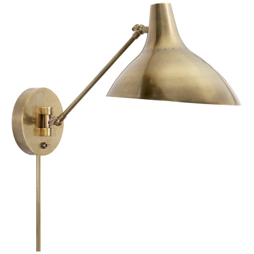 Visual Comfort - ARN 2006HAB - One Light Wall Sconce - Charlton - Hand-Rubbed Antique Brass