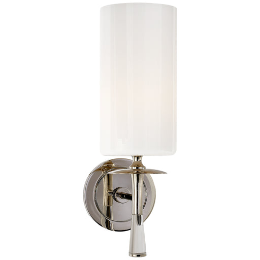 Visual Comfort - ARN 2018PN/CG-WG - One Light Wall Sconce - drunmore - Polished Nickel with Crystal