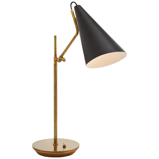 Visual Comfort - ARN 3010HAB-BLK - One Light Table Lamp - Clemente - Brass with Black