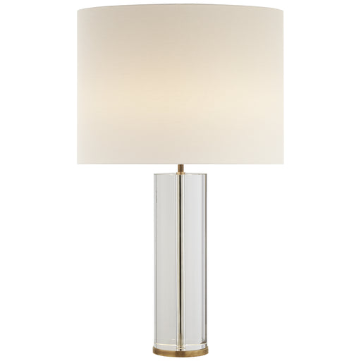 Visual Comfort - ARN 3024CG/HAB-L - Two Light Table Lamp - Lineham - Crystal with Brass