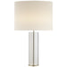 Visual Comfort - ARN 3024CG/PN-L - Two Light Table Lamp - Lineham - Crystal with Polished Nickel