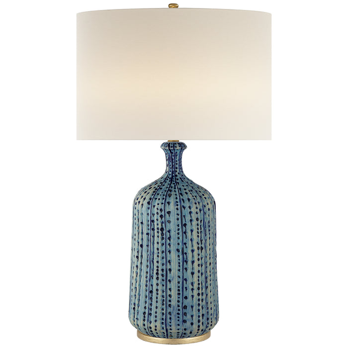 Visual Comfort - ARN 3608PA-L - One Light Table Lamp - Culloden Table - Pebbled Aquamarine