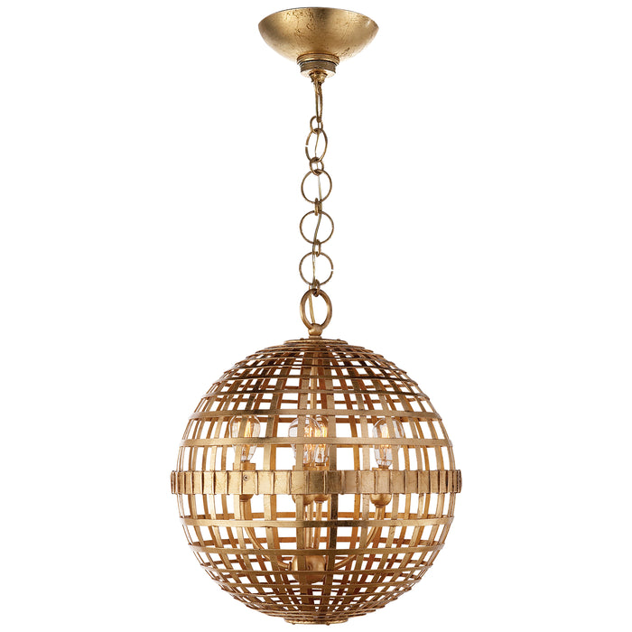 Visual Comfort - ARN 5003G - Four Light Lantern - Mill - Gild