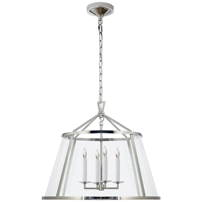 Visual Comfort - CHC 2202PN-CG - Four Light Pendant - darlana - Polished Nickel