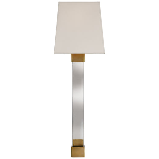 Visual Comfort - CHD 2713AB/CG-S - One Light Wall Sconce - Edgar - Crystal with Brass