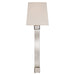 Visual Comfort - CHD 2713PN/CG-S - One Light Wall Sconce - Edgar - Crystal with Polished Nickel