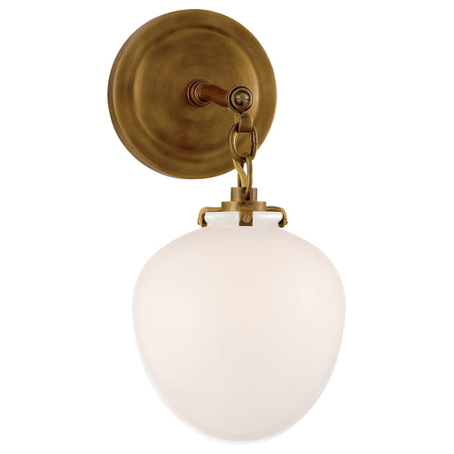 Visual Comfort - TOB 2225HAB/G2-WG - One Light Wall Sconce - Katie2 - Hand-Rubbed Antique Brass