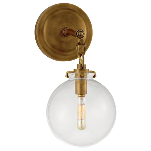Visual Comfort - TOB 2225HAB/G4-CG - One Light Wall Sconce - Katie4 - Hand-Rubbed Antique Brass