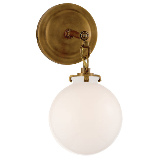 Visual Comfort - TOB 2225HAB/G4-WG - One Light Wall Sconce - Katie4 - Hand-Rubbed Antique Brass