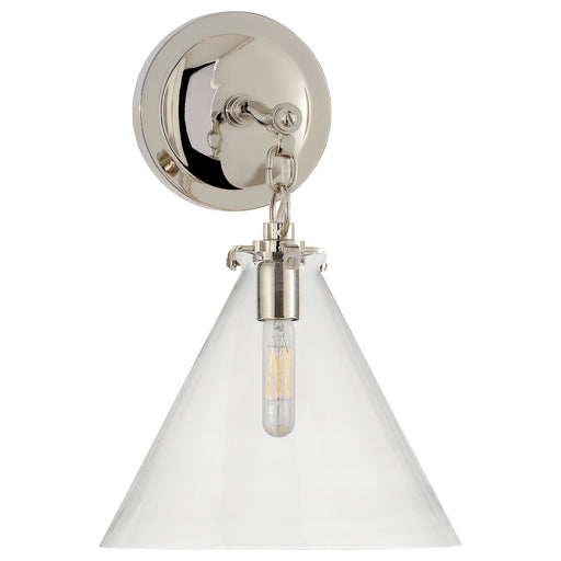 Visual Comfort - TOB 2225PN/G6-CG - One Light Wall Sconce - Katie6 - Polished Nickel