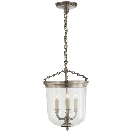Visual Comfort - TOB 5030AN - Three Light Lantern - Merchant - Antique Nickel