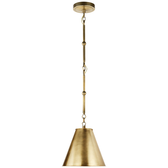 Visual Comfort - TOB 5089HAB-HAB - One Light Pendant - Goodman - Hand-Rubbed Antique Brass