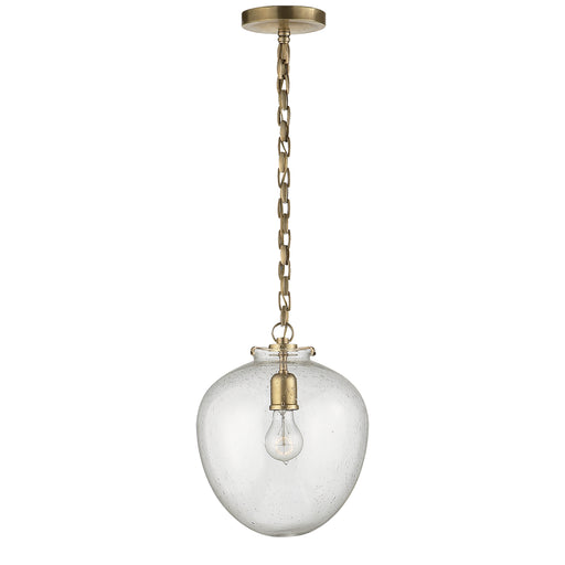 Visual Comfort - TOB 5226HAB/G2-SG - One Light Pendant - Katie2 - Hand-Rubbed Antique Brass