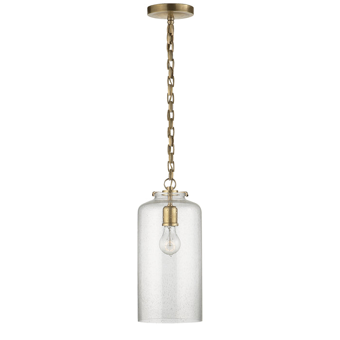 Visual Comfort - TOB 5226HAB/G3-SG - One Light Pendant - Katie3 - Hand-Rubbed Antique Brass