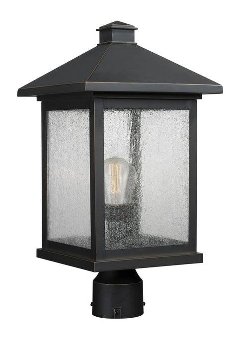 Z-Lite - 531PHBR-ORB - One Light Outdoor Post Mount - Portland - Oil Rubbed Bronze