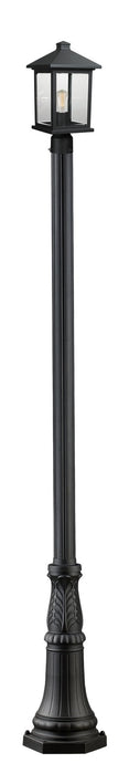 Z-Lite - 531PHMR-518P-BK - One Light Outdoor Post Mount - Portland - Black