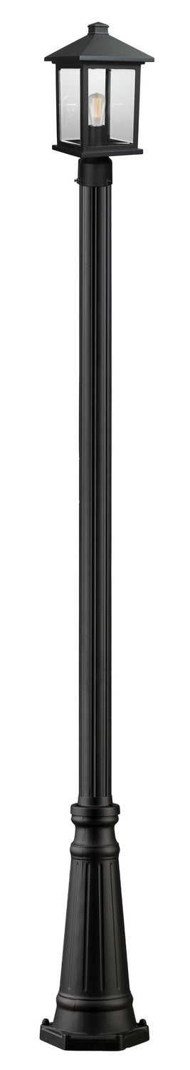 Z-Lite - 531PHMR-519P-BK - One Light Outdoor Post Mount - Portland - Black