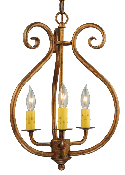 Meyda Tiffany - 128277 - Three Light Pendant - Easton - Custom
