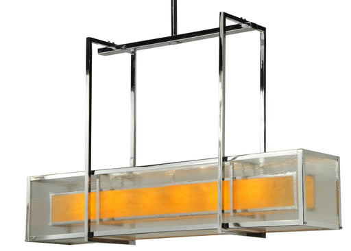 Meyda Tiffany - 128288 - Six Light Pendant - Quadrato - Chrome