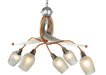 Meyda Tiffany - 128524 - Five Light Chandelier - Ballerina - Steel,Copper