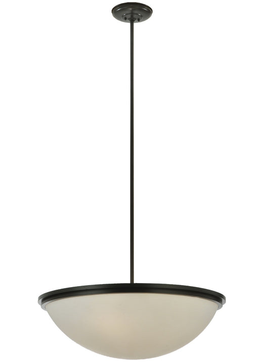 Meyda Tiffany - 128528 - Six Light Inverted Pendant - Commerce - Timeless Bronze